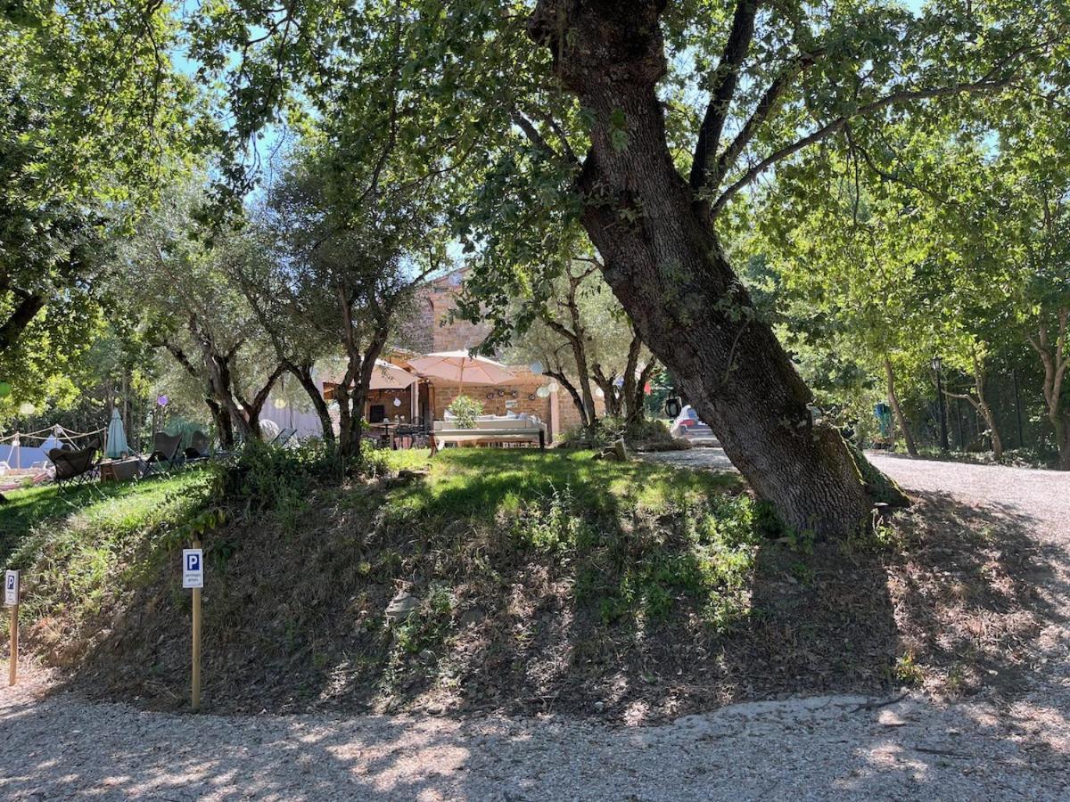 Casa Al Fondo Acomodação com café da manhã Gualdo di Macerata Exterior foto